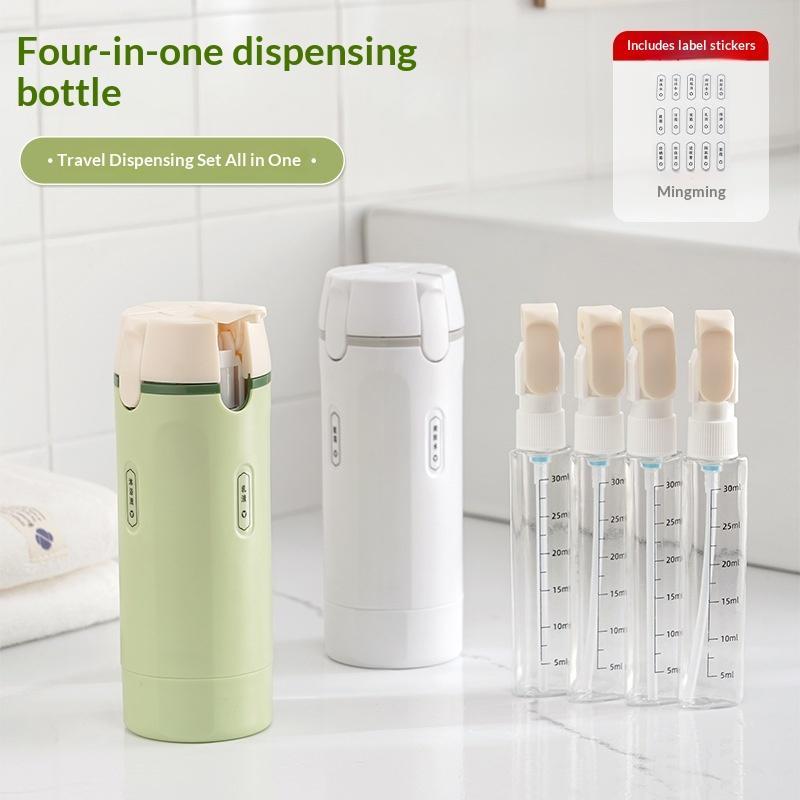 Perfume Fragrance House - مجموعة زجاجات سفر قابلة لإعادة التعبئة