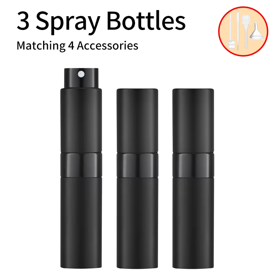 Perfume Quotes - 3 قطع + 4 ملحقات زجاجة