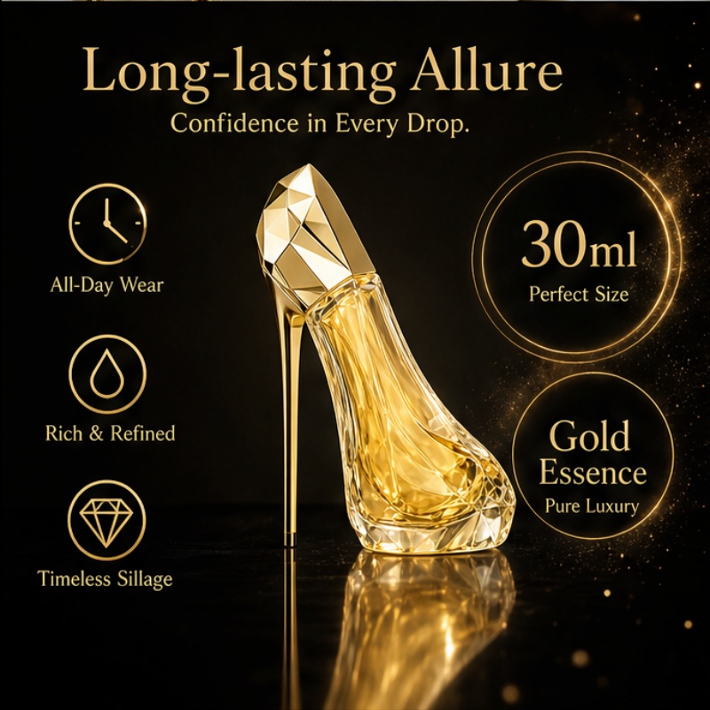 عطر نسائي فاخر على شكل حذاء ذه - مراجعة Perfume Fragrance Bottle وسعره