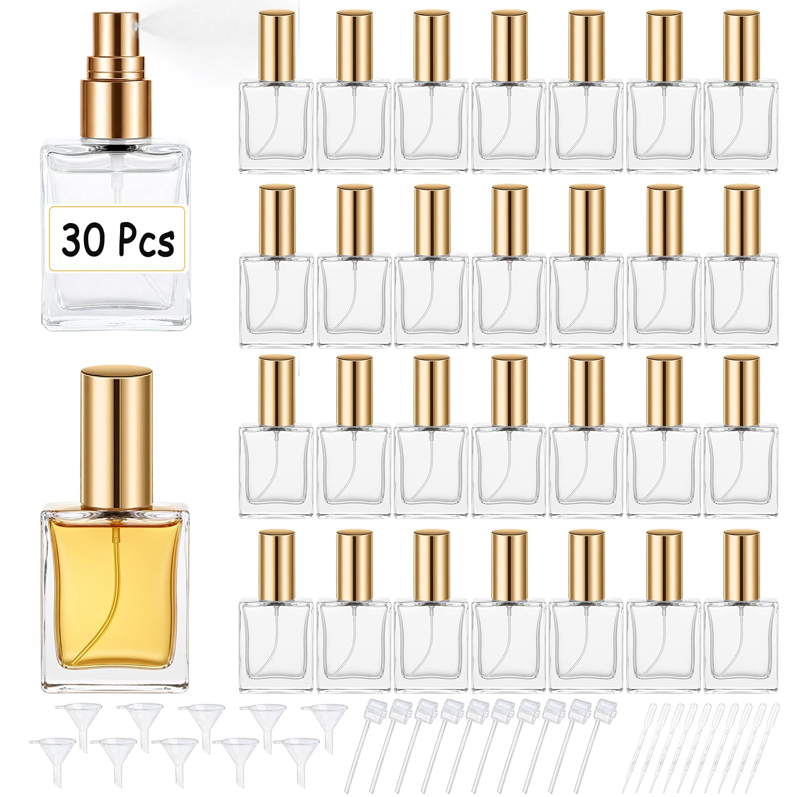 زجاجات عطر زجاجية شفافة عالية  - مراجعة Perfume Quotes وسعره