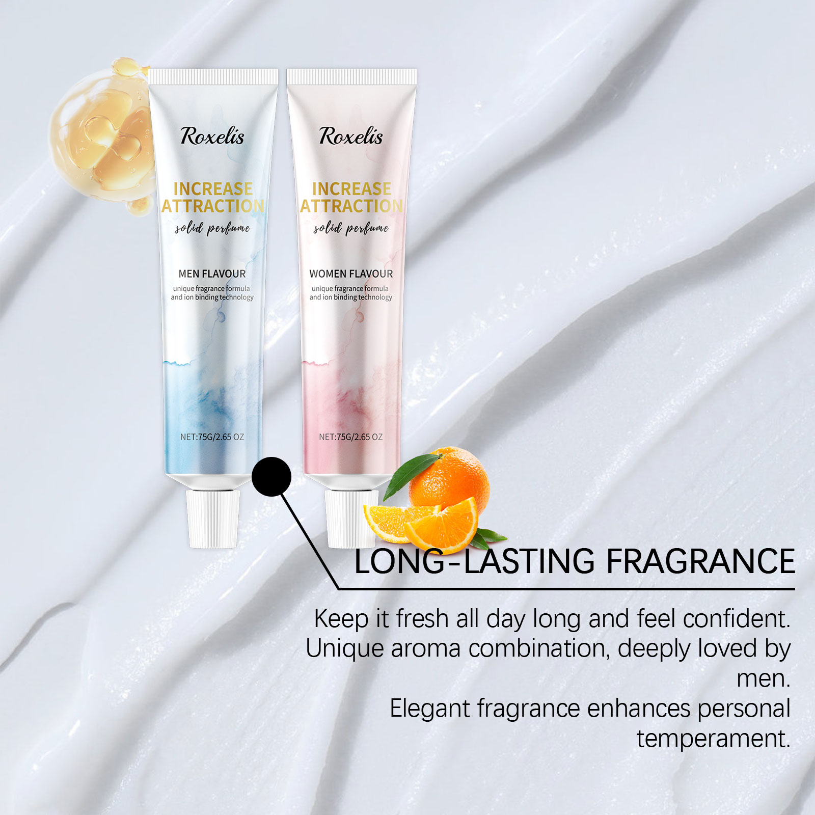 عطر خشبي حمضي 75 جرام على شكل  - مراجعة Perfume Fragrance Enhancer وسعره