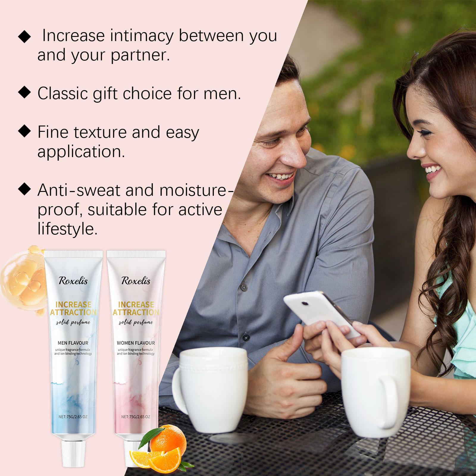 عطر خشبي حمضي 75 جرام على شكل  - مراجعة Perfume Fragrance Enhancer وسعره