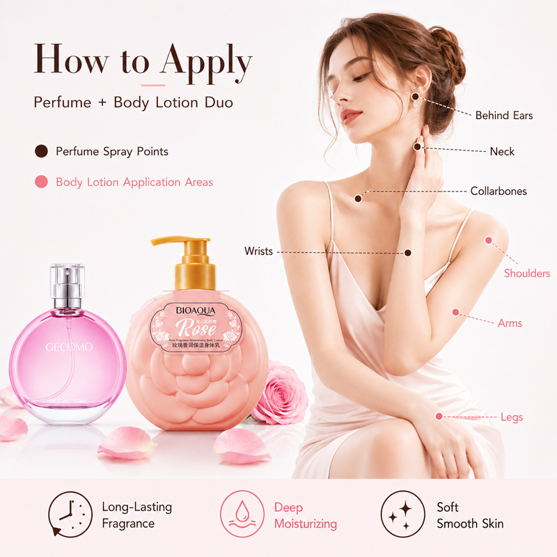 مجموعة عطور نسائية من جيكومو 5 - مراجعة Women'S Perfume Rose Fragrance وسعره