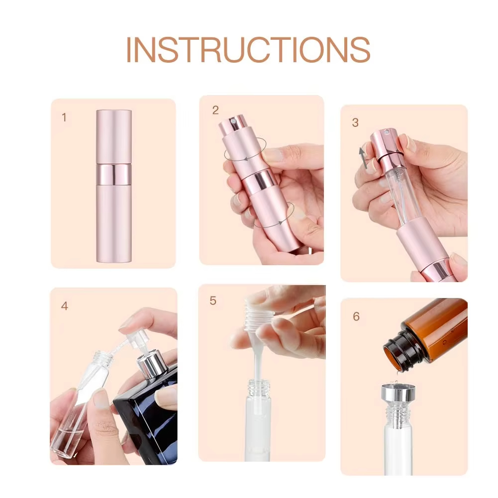 3 قطع + 4 ملحقات زجاجة رذاذ عط - مراجعة Perfume Quotes وسعره