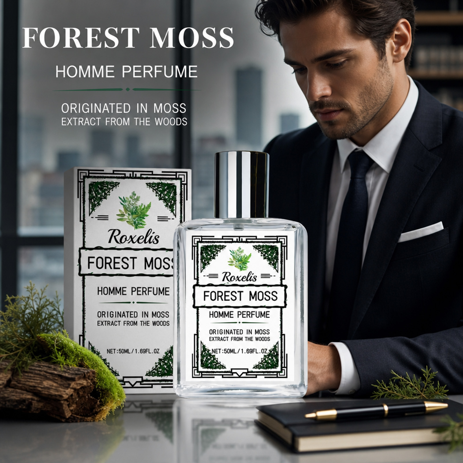 عطر برائحة الغابة والويسكي لإظ - مراجعة Fragrance Perfume Usa وسعره